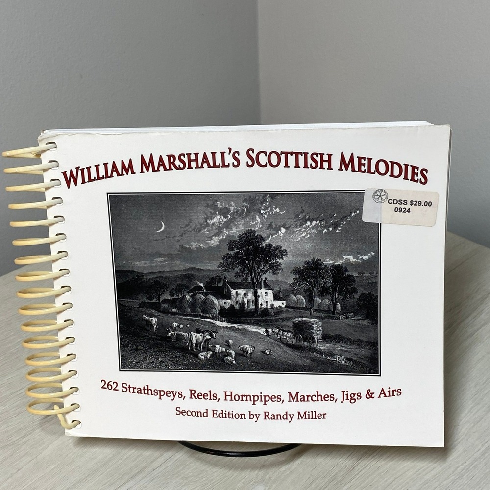 RARE William Marshalls Scottish Melodies Randy Miller Fiddlecase Sheet Music 2nd